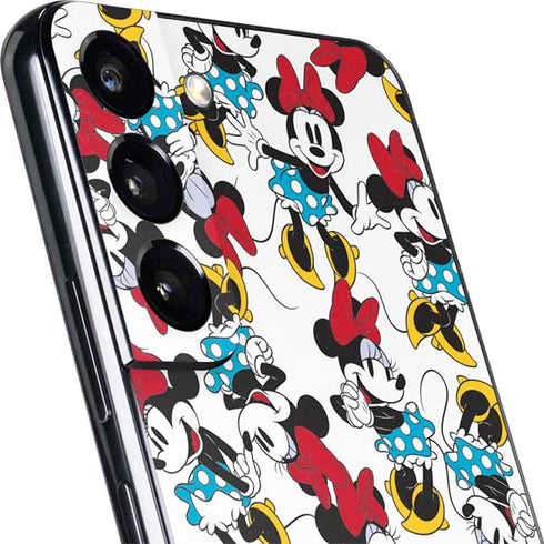 Disney Minnie Mouse Rockin Minnie Pattern Galaxy S22 Plus Skin